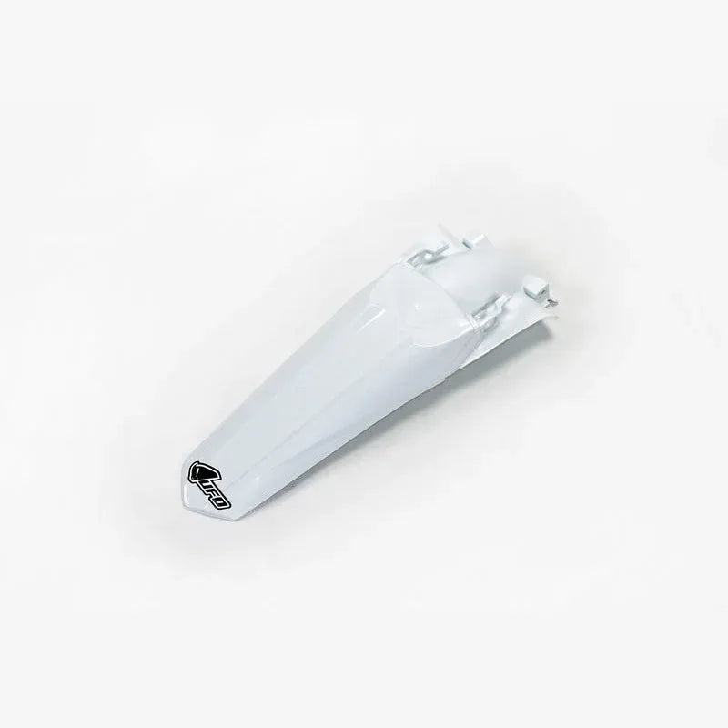 UFO Plast PLASTIC REAR FENDER, WHT/WHT