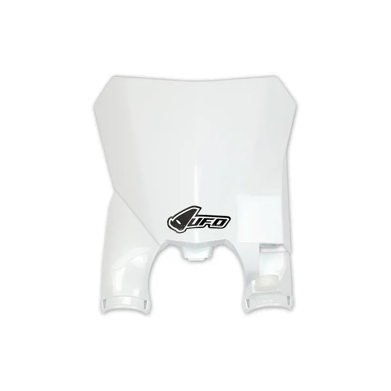 UFO Plast PLASTIC FRONT PLATE, WHT/WHT
