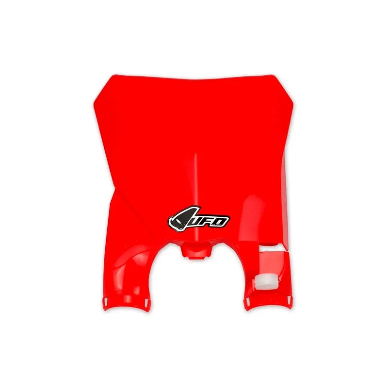 UFO Plast PLASTIC FRONT PLATE, RED/RED