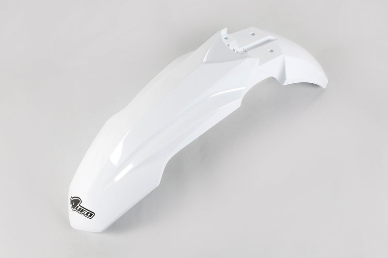 UFO Plast PLASTIC FRONT FENDER, WHT/WHT