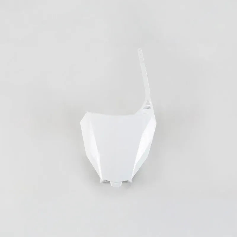 UFO Plast PLASTIC FRONT PLATE, WHT/WHT