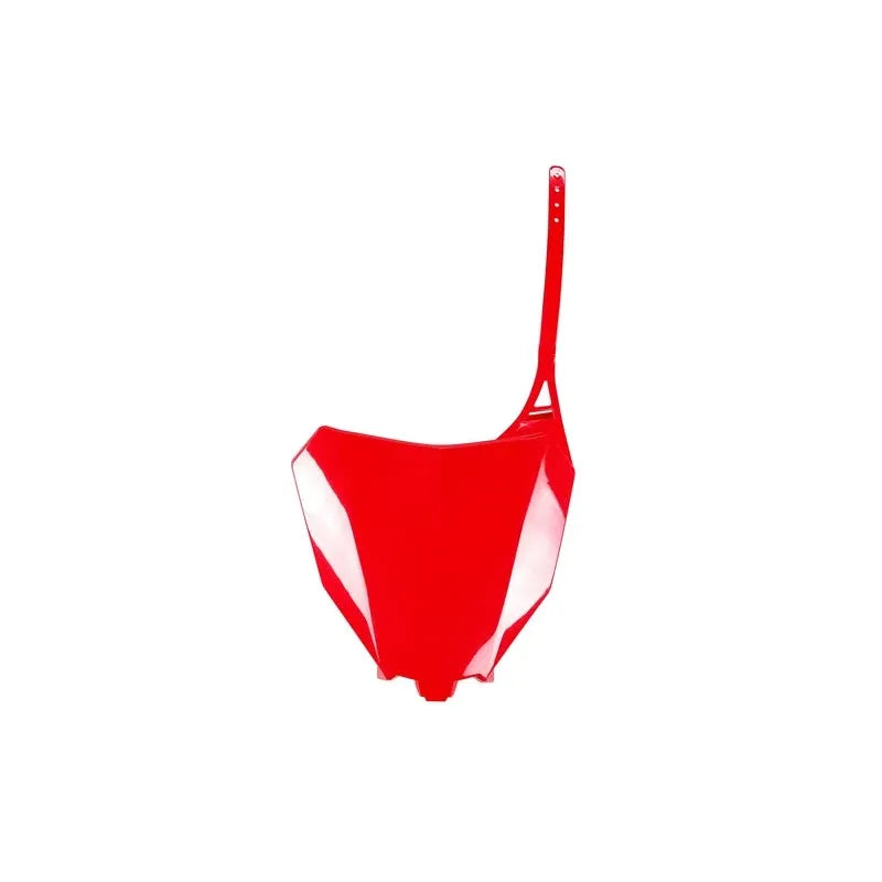 UFO Plast PLASTIC FRONT PLATE, RED/RED
