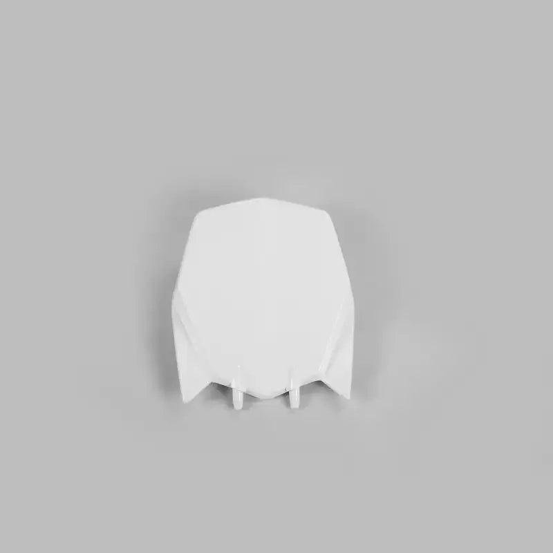 UFO Plast PLASTIC FRONT PLATE, WHT/WHT