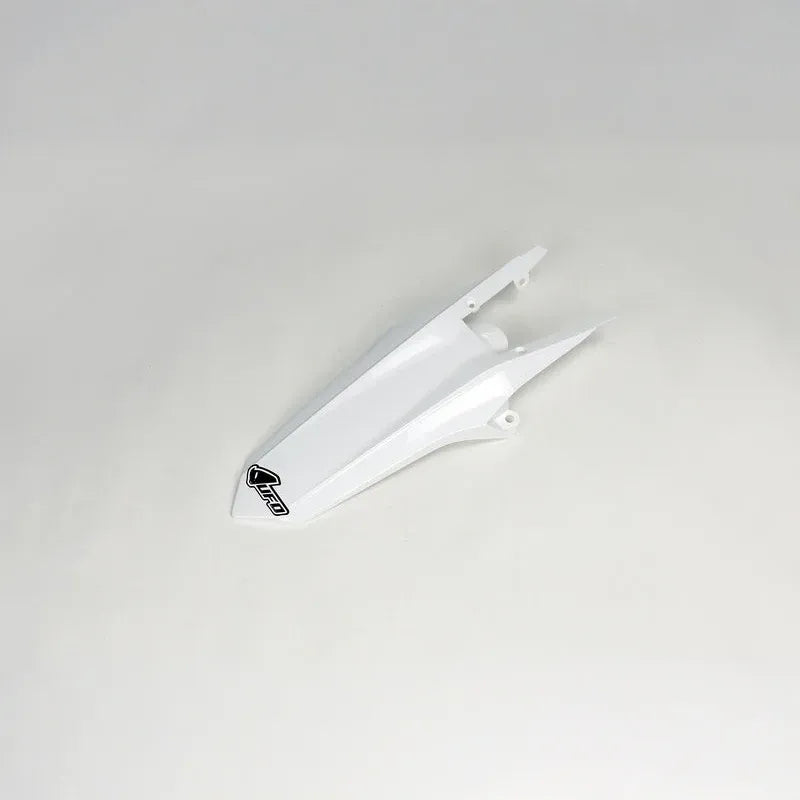 UFO Plast PLASTIC REAR FENDER, WHT/WHT