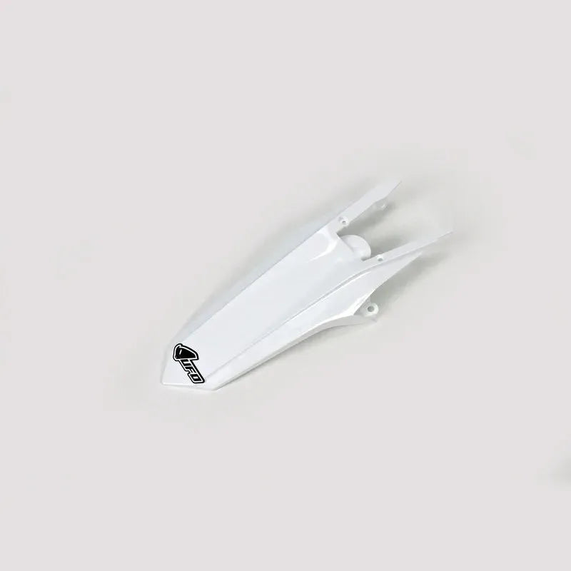 UFO Plast PLASTIC REAR FENDER, WHT/WHT