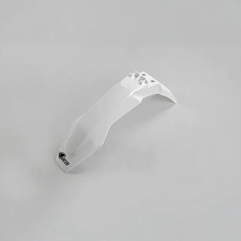UFO Plast PLASTIC FRONT FENDER, WHT/WHT