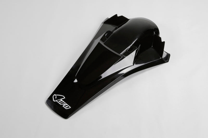 UFO Plast PLASTIC REAR FENDER, BLK/BLK