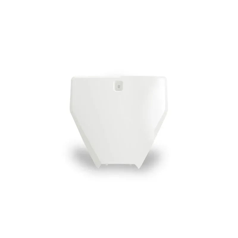 UFO Plast PLASTIC FRONT PLATE, WHT/WHT