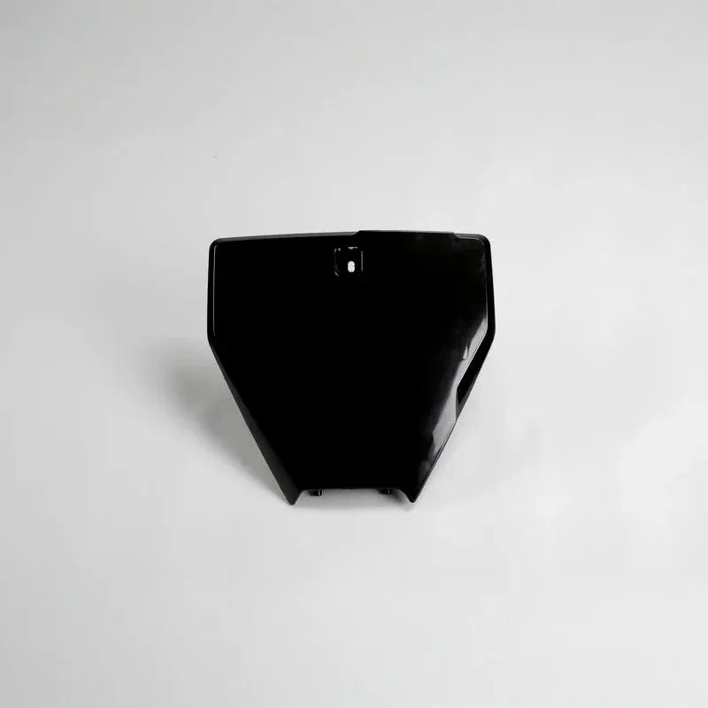 UFO Plast PLASTIC FRONT PLATE, BLK/BLK