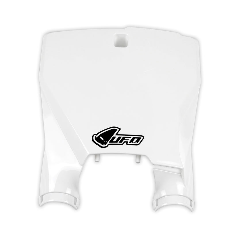 UFO Plast PLASTIC FRONT PLATE, WHT/WHT