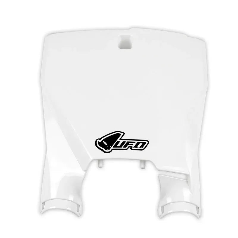 UFO Plast PLASTIC FRONT PLATE, WHT/WHT