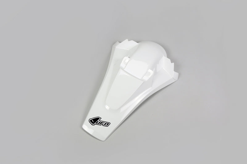 UFO Plast PLASTIC REAR FENDER, WHT/WHT