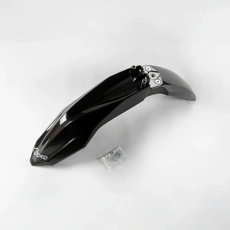 UFO-KUNSTSTOFF-VORDERKOTFLÜGEL, SCHWARZ/SCHWARZ
