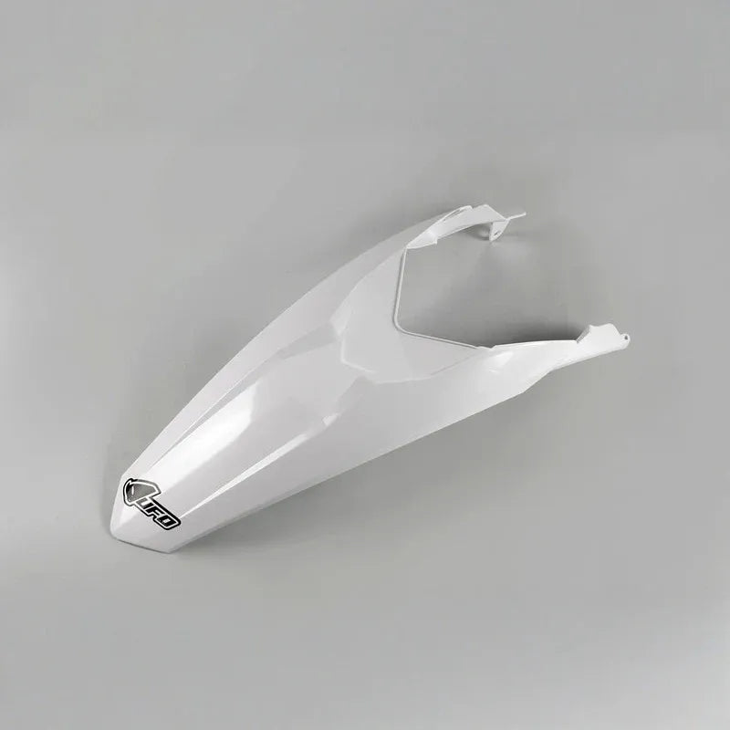UFO Plast PLASTIC REAR FENDER, WHT/WHT