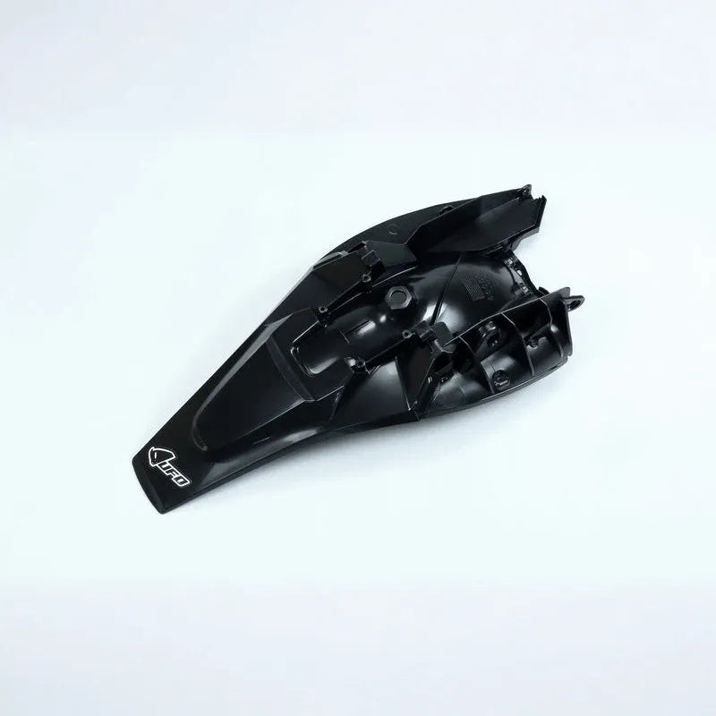 UFO Plast PLASTIC REAR FENDER, BLK/BLK