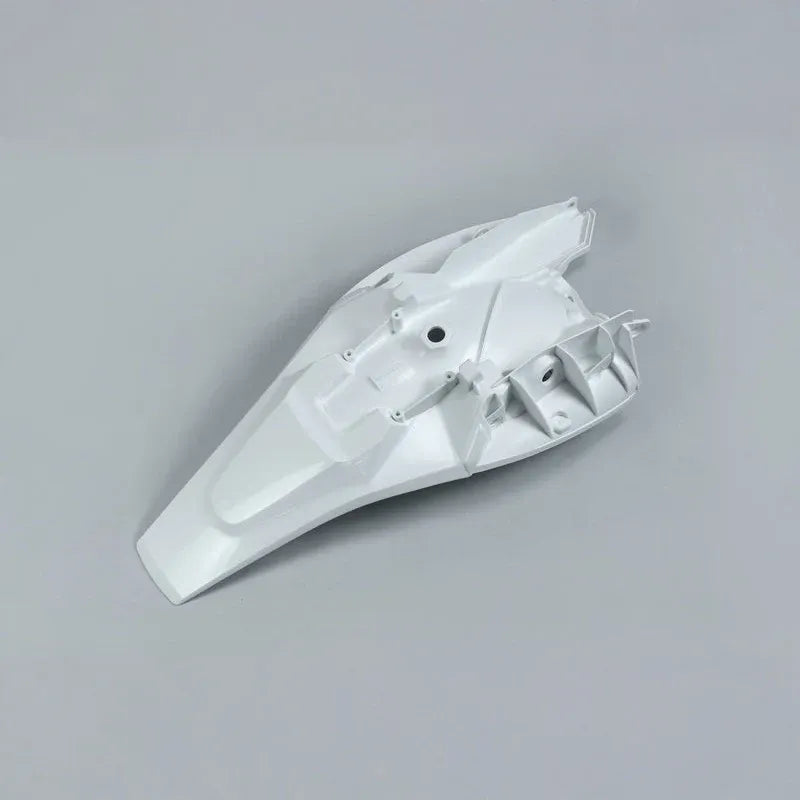 UFO Plast PLASTIC REAR FENDER, WHT/WHT