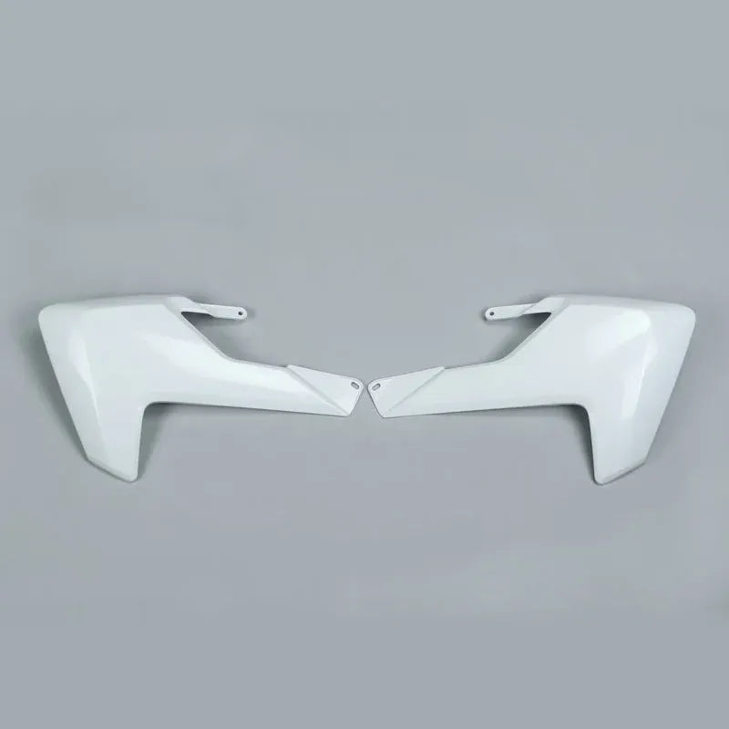 UFO Plast PLASTIC RAD SCOOPS, WHT/WHT