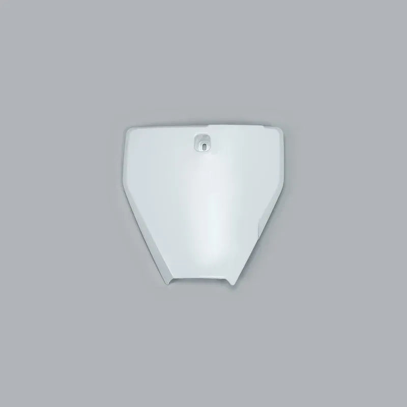 UFO Plast PLASTIC FRONT PLATE, WHT/WHT