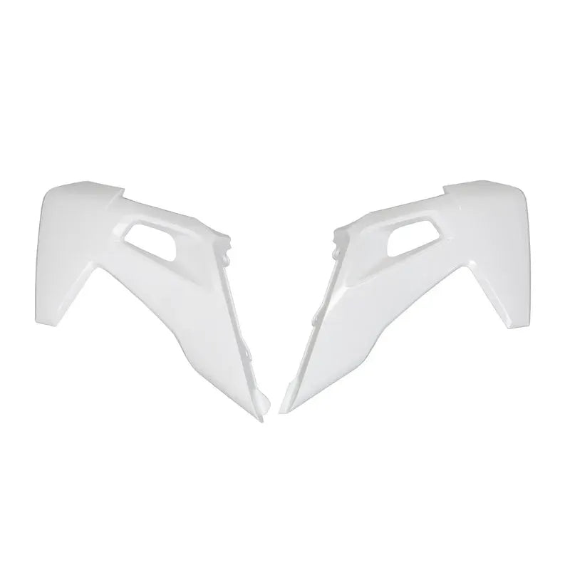 UFO Plast PLASTIC RAD SCOOPS, WHT/WHT