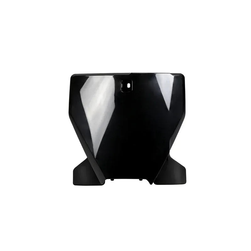 UFO Plast PLASTIC FRONT PLATE, BLK/BLK