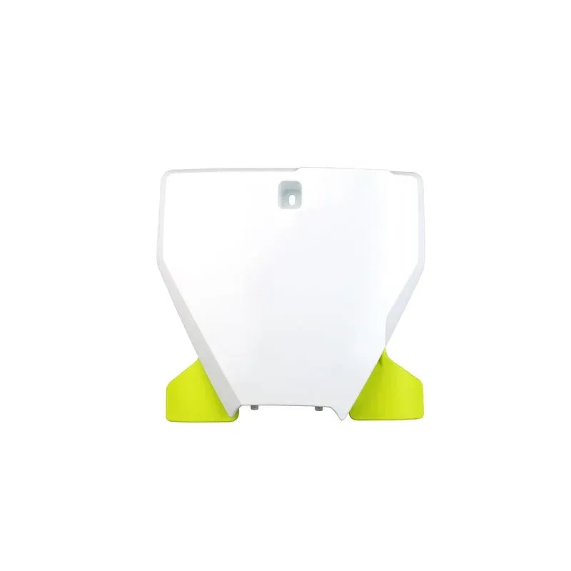 UFO Plast PLASTIC FRONT PLATE, WHT/WHT