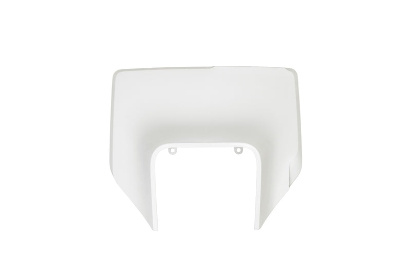UFO Plast PLASTIC FRONT PLATE, WHT/WHT