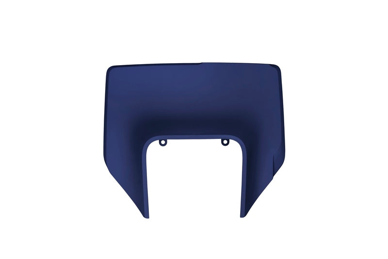UFO Plast PLASTIC FRONT PLATE, BLUE/BLUE
