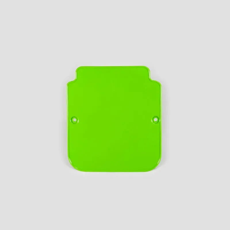 UFO Plast PLASTIC FRONT PLATE, GRN/GRN
