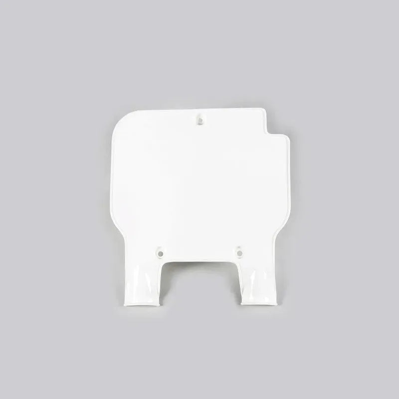 UFO Plast PLASTIC FRONT PLATE, WHT/WHT