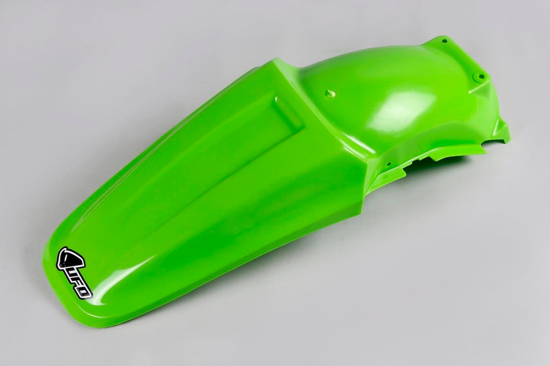UFO Plast PLASTIC REAR FENDER, GRN/GRN