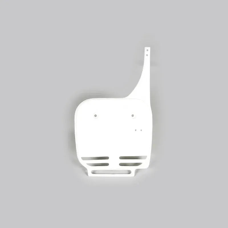 UFO Plast PLASTIC FRONT PLATE, WHT/WHT
