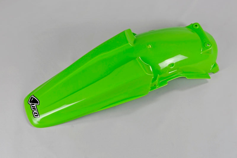 UFO Plast PLASTIC REAR FENDER, GRN/GRN