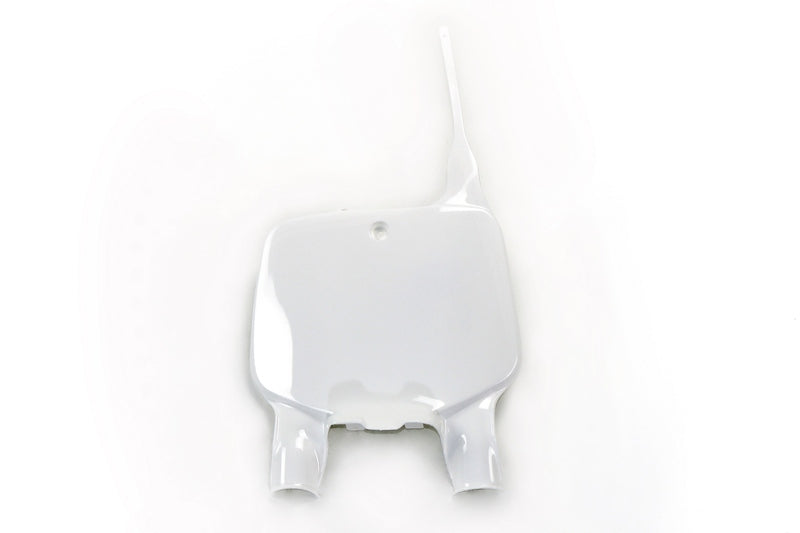 UFO Plast PLASTIC FRONT PLATE, WHT/WHT