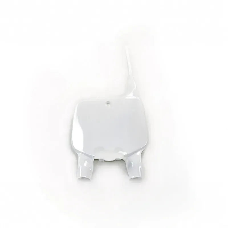 UFO Plast PLASTIC FRONT PLATE, WHT/WHT