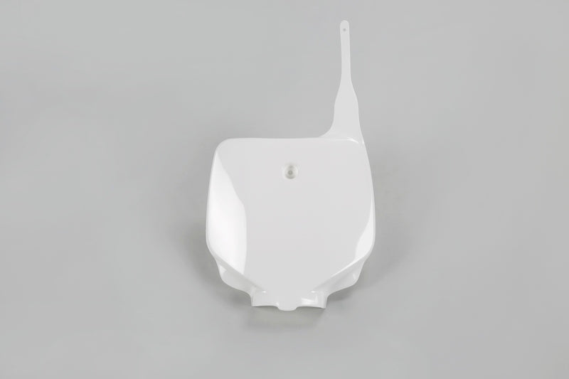 UFO Plast PLASTIC FRONT PLATE, WHT/WHT
