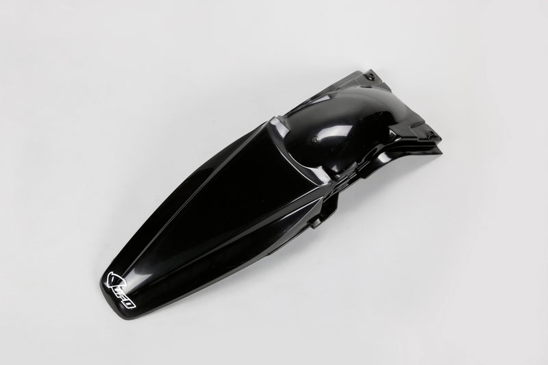 UFO Plast PLASTIC REAR FENDER, BLK/BLK