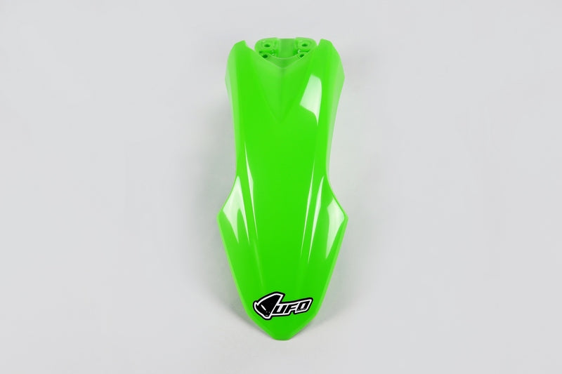 UFO Plast PLASTIC FRONT FENDER, GRN/GRN