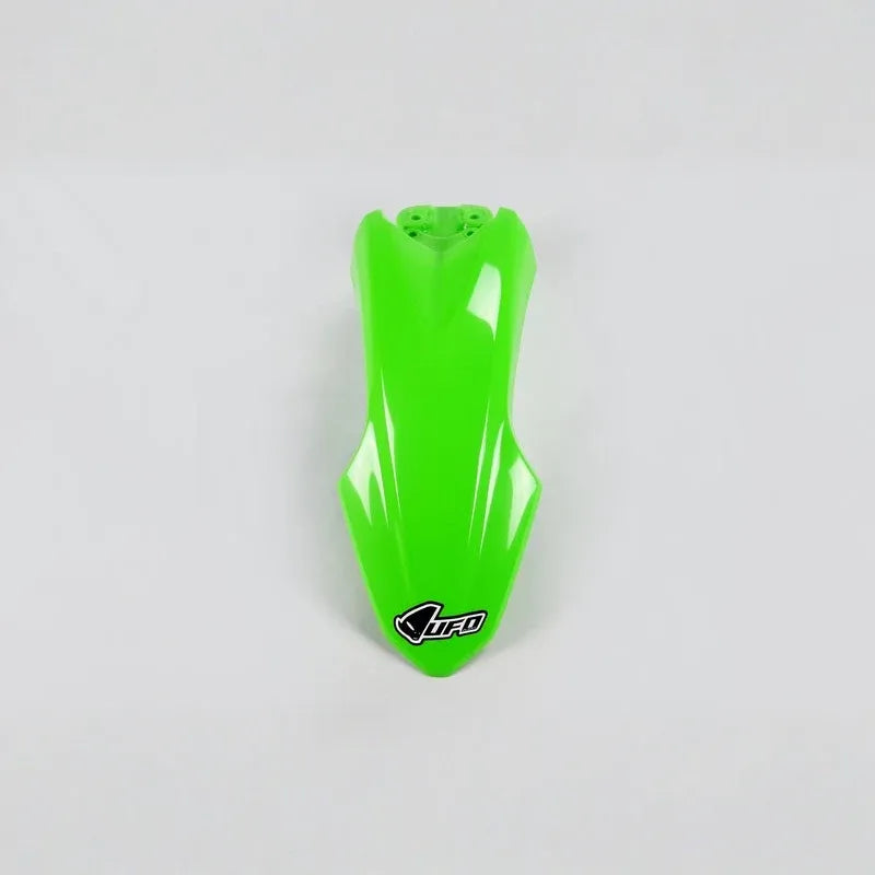 UFO Plast PLASTIC FRONT FENDER, GRN/GRN
