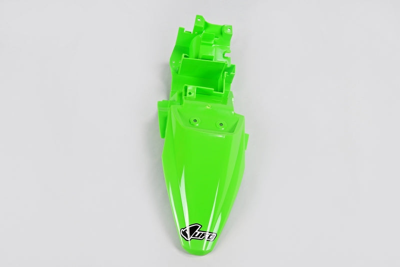 UFO Plast PLASTIC REAR FENDER, GRN/GRN