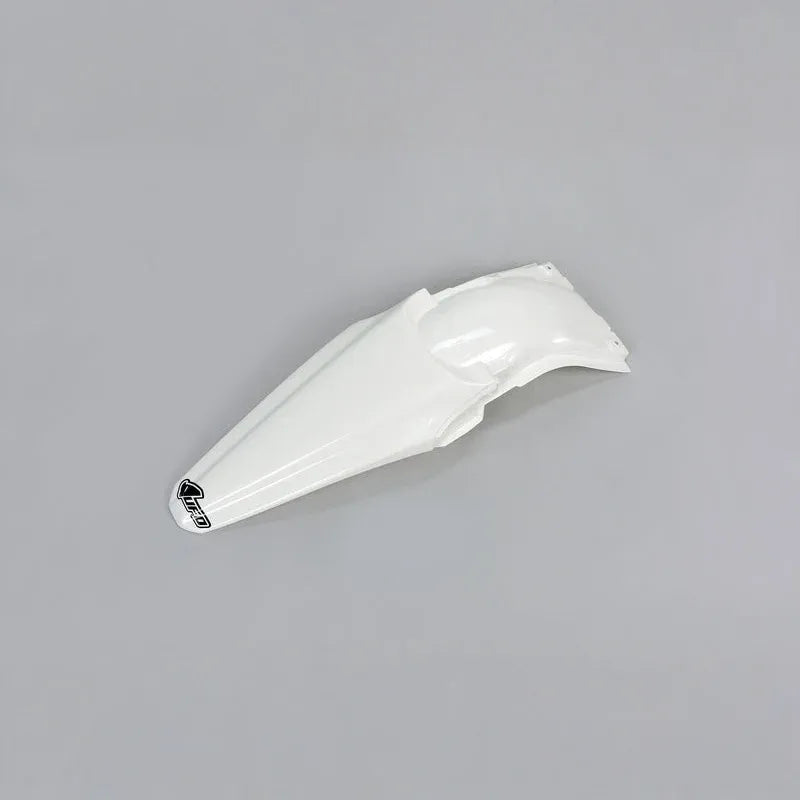 UFO Plast PLASTIC REAR FENDER, WHT/WHT