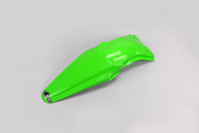 UFO Plast PLASTIC REAR FENDER, GRN/GRN