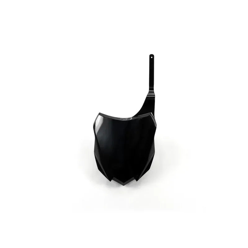 UFO Plast PLASTIC FRONT PLATE, BLK/BLK