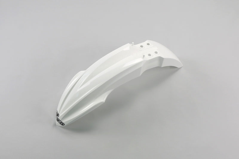UFO Plast PLASTIC FRONT FENDER, WHT/WHT