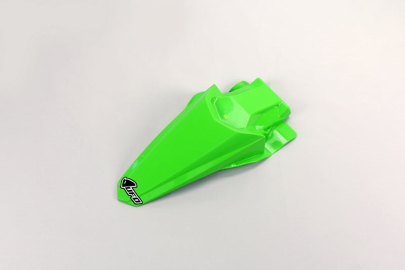 UFO Plast PLASTIC REAR FENDER, GRN/GRN