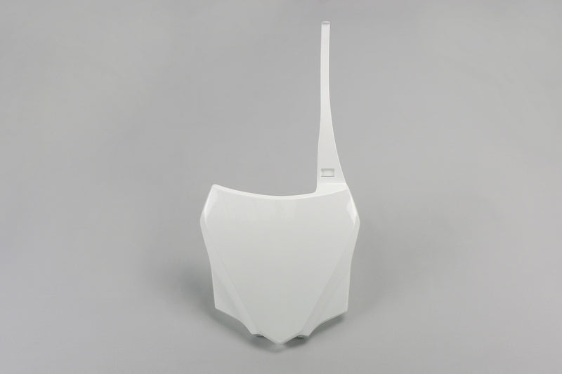 UFO Plast PLASTIC FRONT PLATE, WHT/WHT