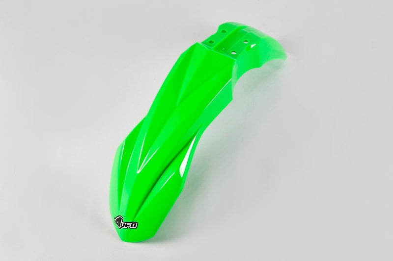 UFO Plast PLASTIC FRONT FENDER, GRY/GRY