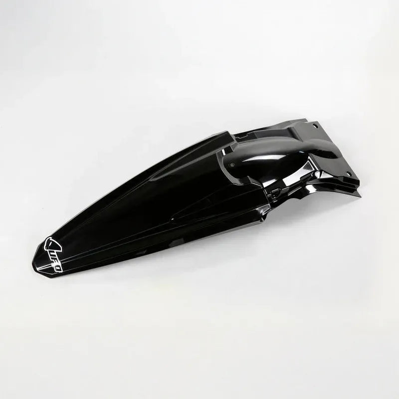 UFO Plast PLASTIC REAR FENDER, BLK/BLK