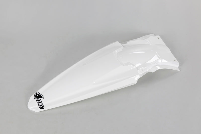 UFO Plast PLASTIC REAR FENDER, WHT/WHT