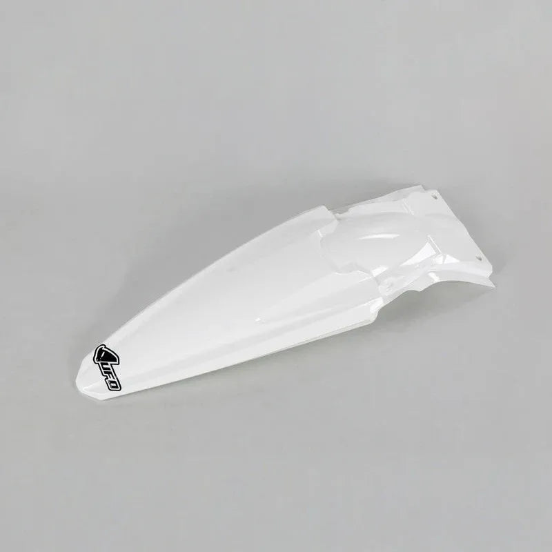 UFO Plast PLASTIC REAR FENDER, WHT/WHT