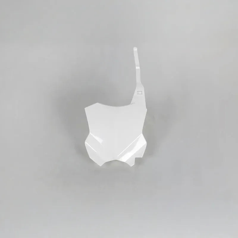UFO Plast PLASTIC FRONT PLATE, WHT/WHT